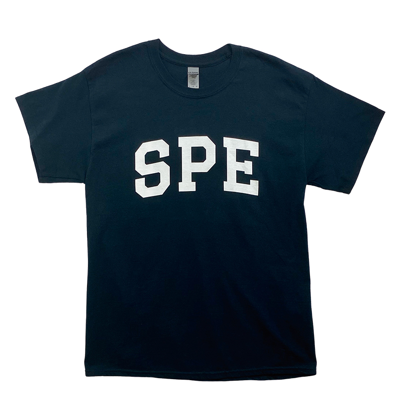 SPE Tシャツ [GILDANボディ] (ブラック)
