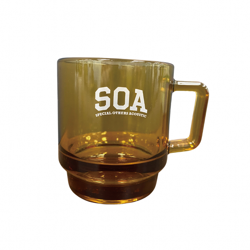 SOA アンバーガラス マグカップ